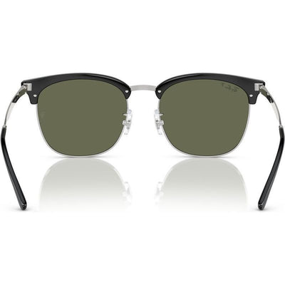 Ray-Ban RB4418D 66709A 56 Black on Silver/Dark Green Polarised
