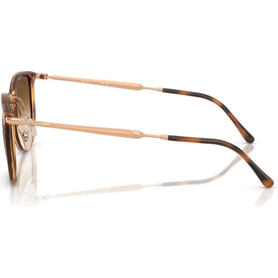 Ray Ban RB4451 68045153 Transparent Orange Brown Gradient Sunglass Culture Side Arms Temples