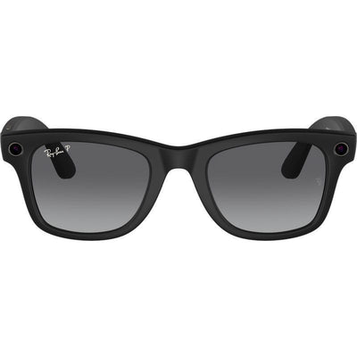 Ray-Ban Smart Glasses Meta Wayfarer RW4008 601ST3 53 Matte Black Polarised LARGE