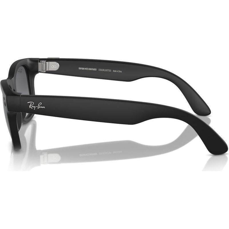 Ray-Ban Smart Glasses Meta Wayfarer RW4008 601ST3 53 Matte Black Polarised LARGE