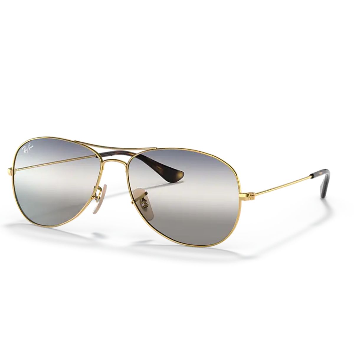 Ray-Ban RB3362 Cockpit Bi-Gradient 001 59 Gold Blue/Grey Gradient Glass Lens