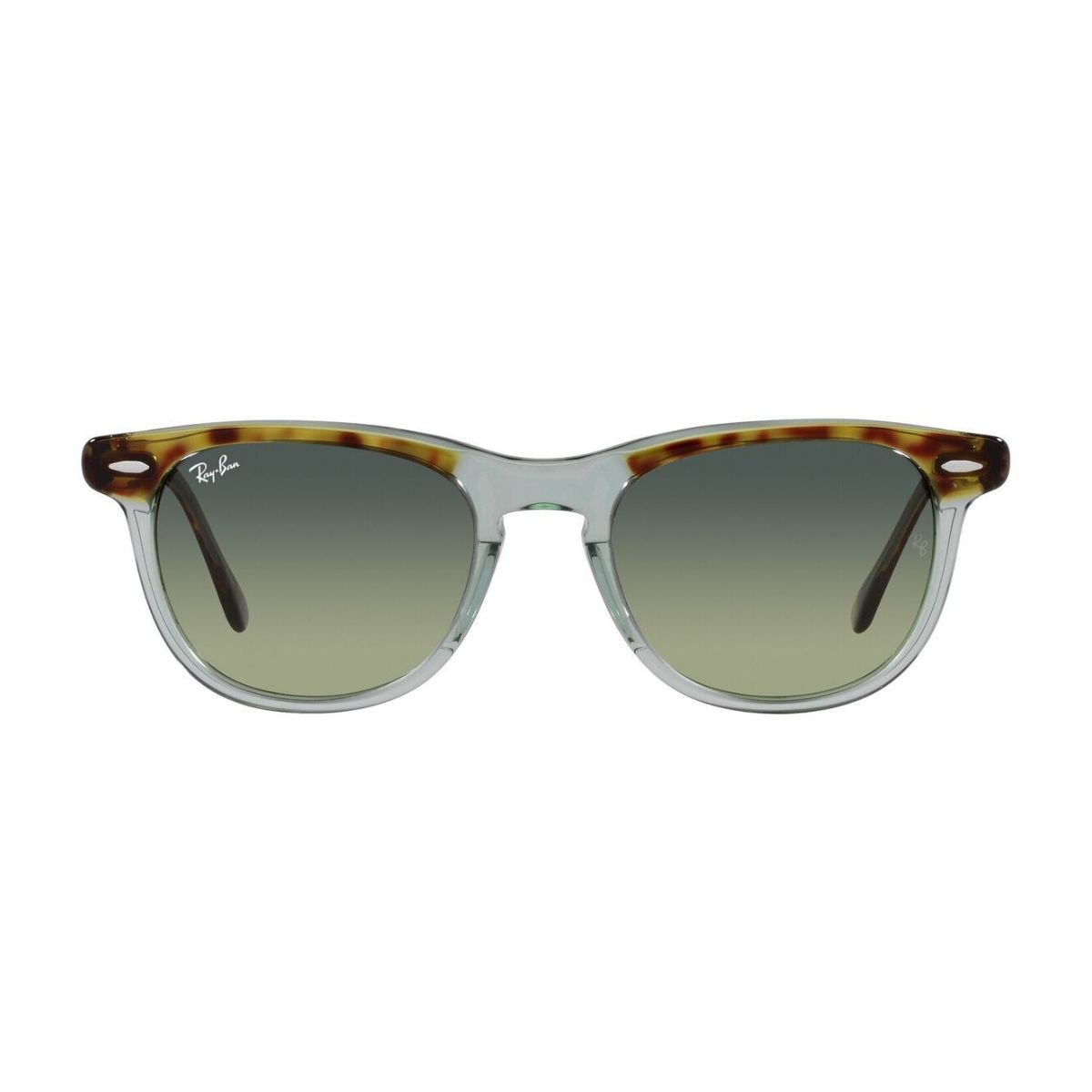 Ray-Ban RB2398 Eagle Eye 1376BH 53 Tortoiseshell/Green Gradient Glass Lens
