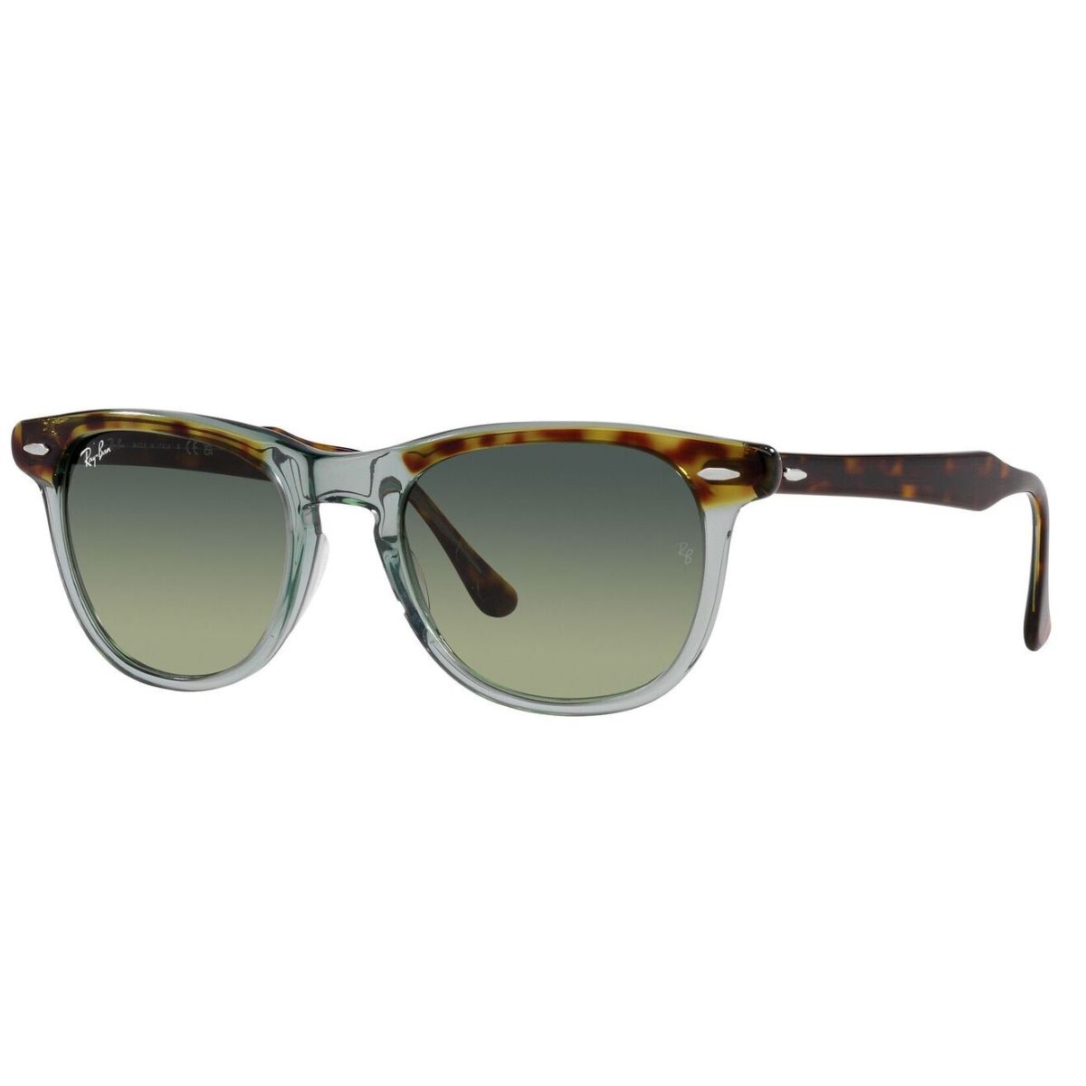 Ray-Ban RB2398 Eagle Eye 1376BH 53 Tortoiseshell/Green Gradient Glass Lens
