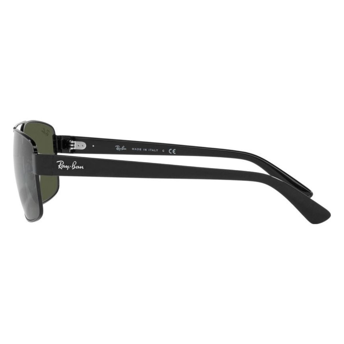 Ray-Ban RB3687 002 31 58 Black Green Glass Lens