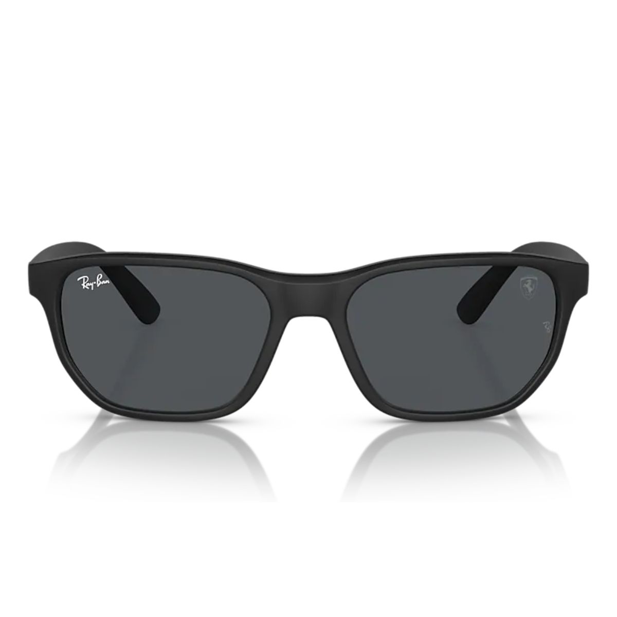 Ray-Ban RB4404M Scuderia Ferrari Collection F68487 57 Black Dark Grey Lens