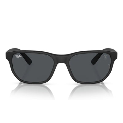 Ray-Ban RB4404M Scuderia Ferrari Collection F68487 57 Black Dark Grey Lens