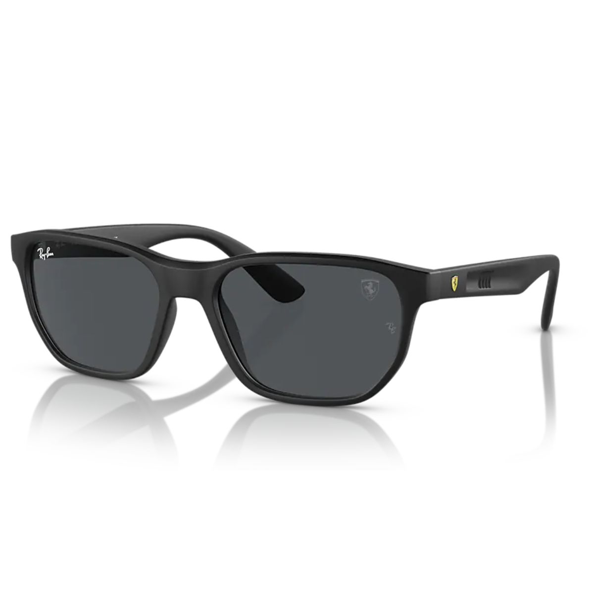 Ray-Ban RB4404M Scuderia Ferrari Collection F68487 57 Black Dark Grey Lens