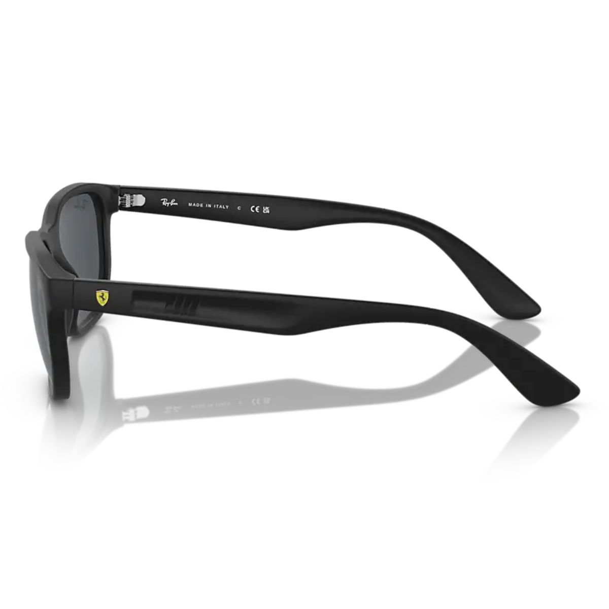 Ray-Ban RB4404M Scuderia Ferrari Collection F68487 57 Black Dark Grey Lens