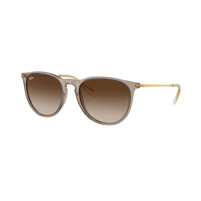 Ray-Ban Erika RB4171 674413 54 Polished Transparent Light Brown/Brown Gradient