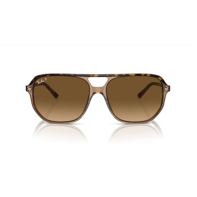 Ray-Ban RB2205 1292M2 60 Havana on Transparent/Brown Polarised Bill One