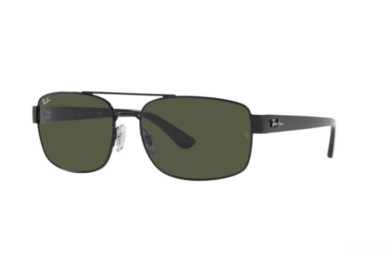 Ray-Ban RB3687 002/31 61 Black/Green
