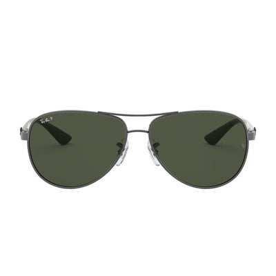 Ray-Ban RB8313 004/N5 61 Gunmetal/Green Polarised