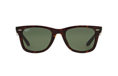 Ray-Ban RB2140F 902 52 Tortoise/Green Original Wayfarer