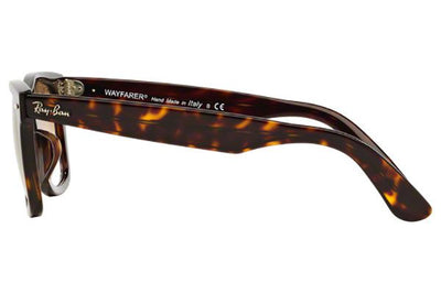 Ray-Ban RB2140F 902 52 Tortoise/Green Original Wayfarer