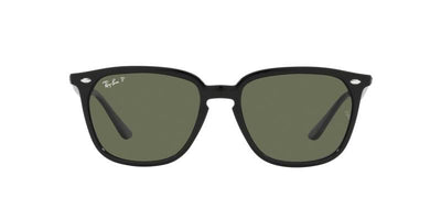 Ray-Ban RB4362 601/9A 55 Black/Green Polarised