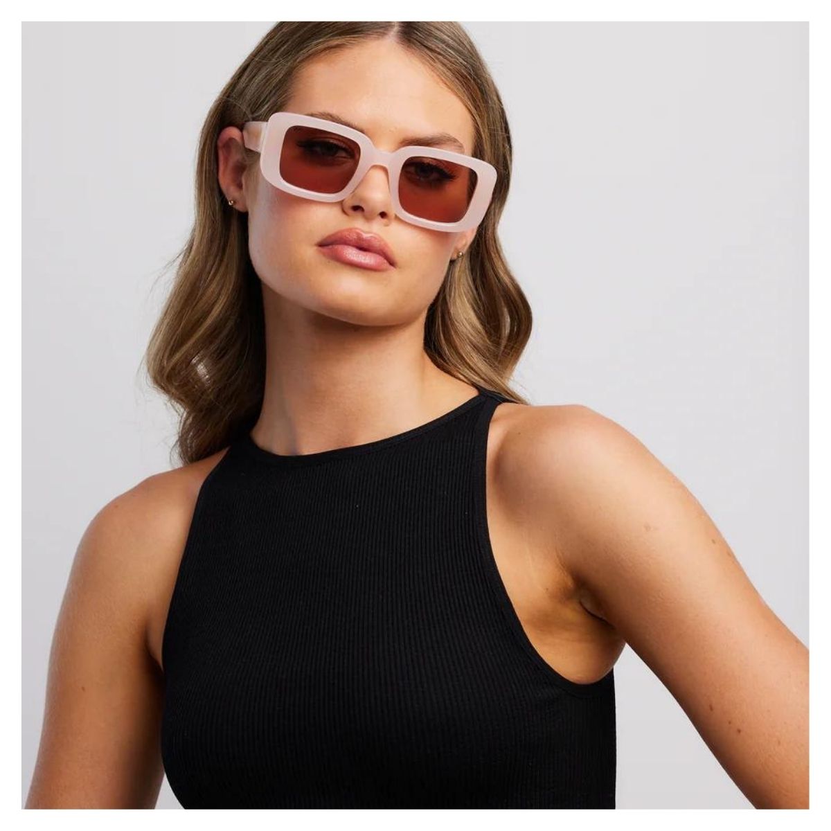 Reality Eyewear Wanderlust Blush/ Pink sunglass culture
