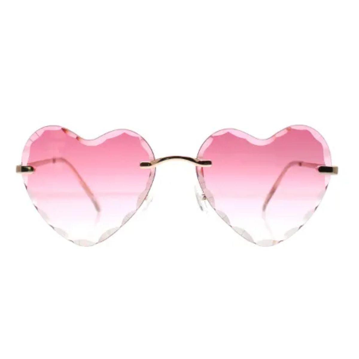 Reality Two Hearts Blush Gold/Pink Gradient Lens