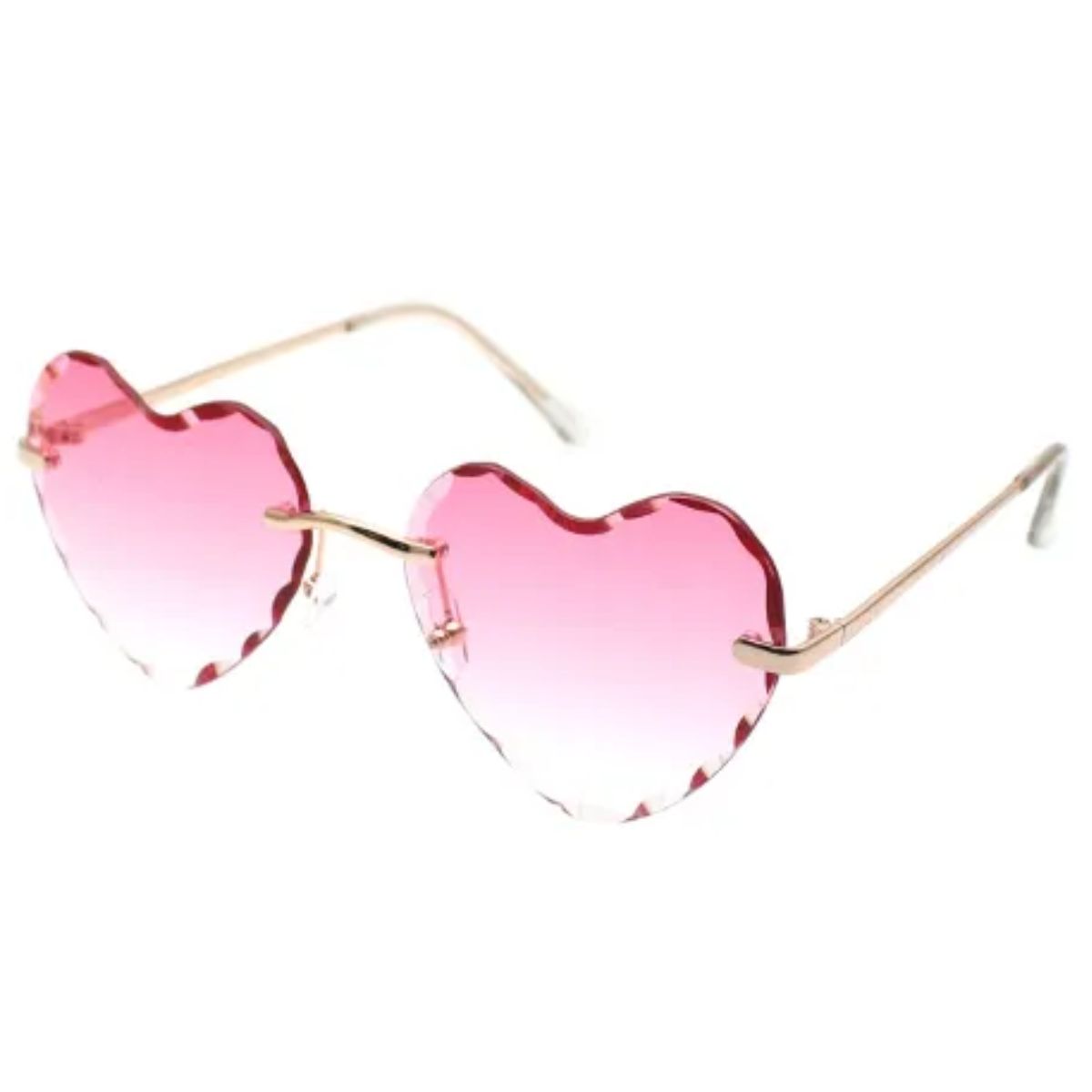 Reality Two Hearts Blush Gold/Pink Gradient Lens