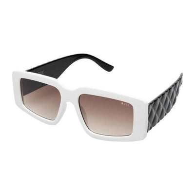 ROC Majestic 993W22 White Black/Brown Gradient square trend sunglass