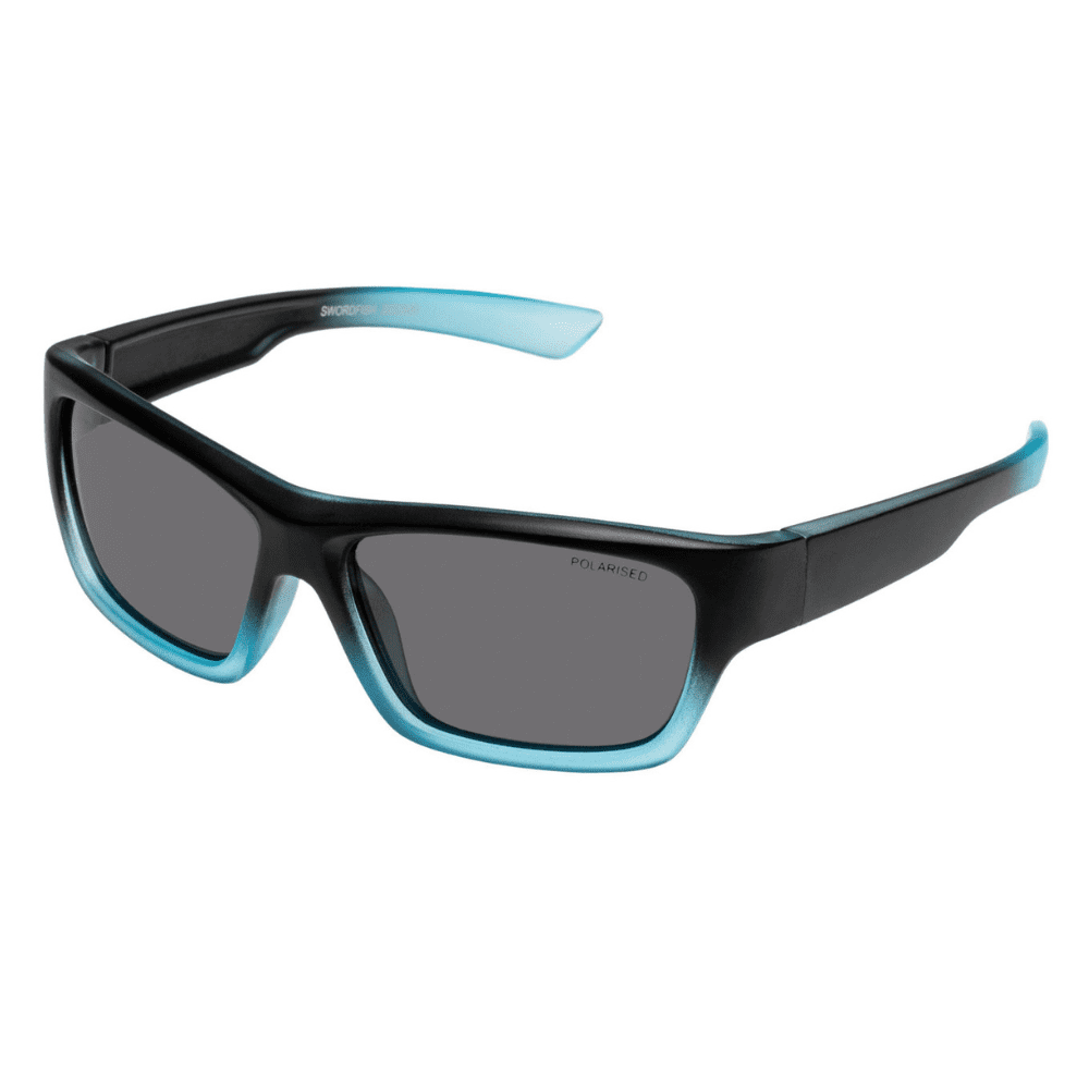 Cancer Council Kids Swordfish 2022920 Black Gradient/Grey Polarised