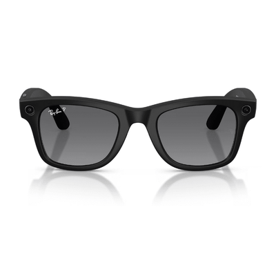 Ray-Ban Smart Glasses Meta Wayfarer (Gen 2) RW4012 601ST3 50 Matte Black/Graphite Polarised SMALL