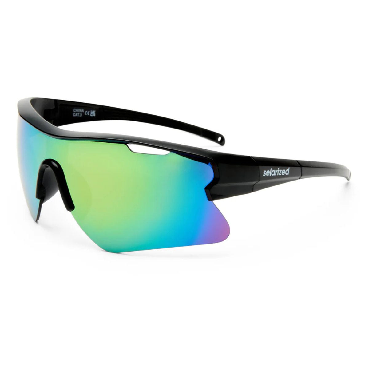 SOLARIZED ASTRO WRAP 2531113 rainbow mirror shield kids sunglass culture side running