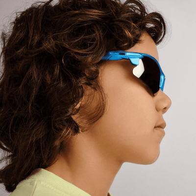 SOLARIZED KIDS RACER SPORT 2431129 BLUE kid wrap mirror sunglass culture model side