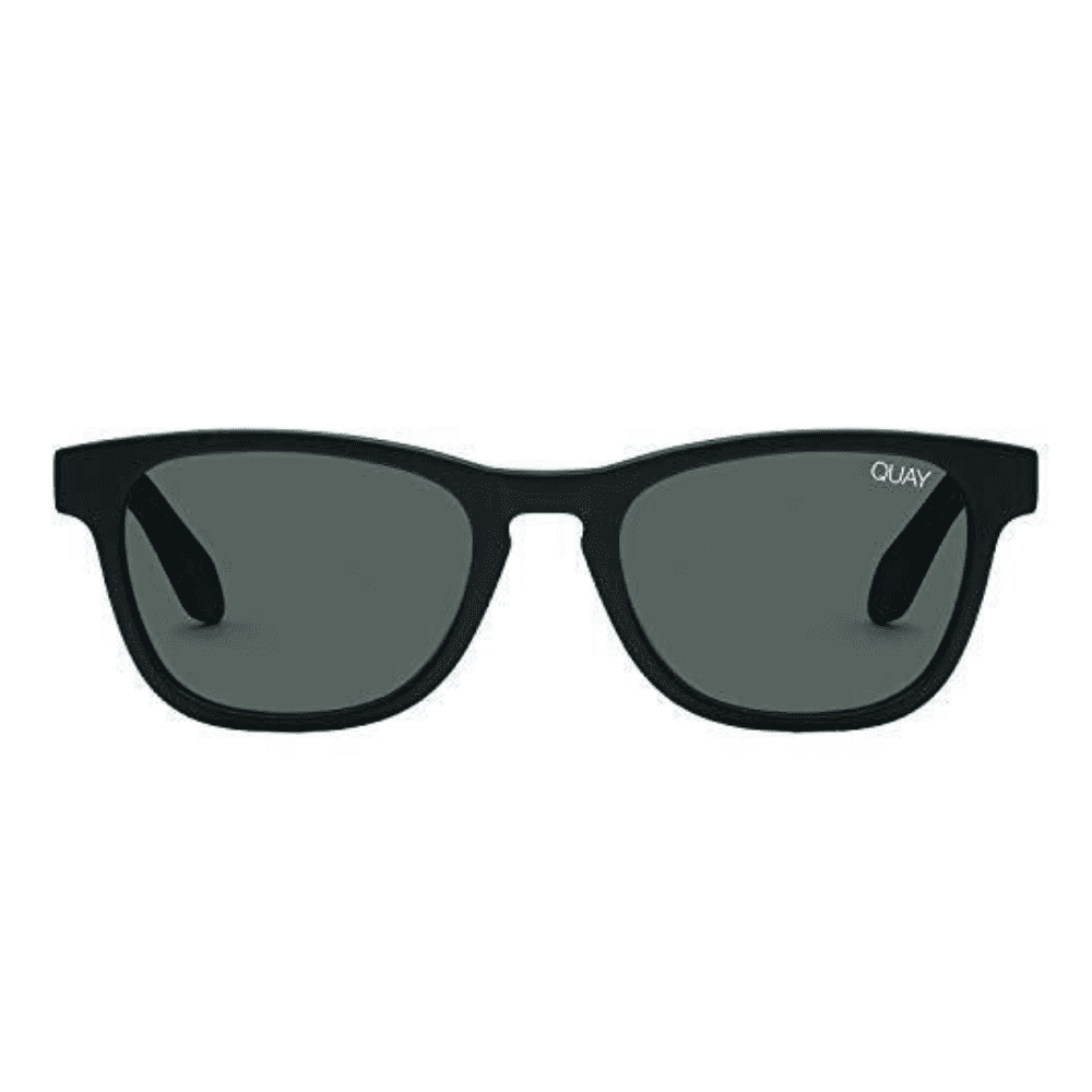 QUAY WIRED BLACK/SMOKE POLARISED