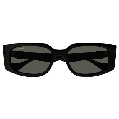 Gucci GG1534S 001 Black Rectangle Gold