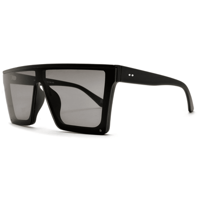 Sunglass Culture Flat Top Sunglasses Black square unisex men women sunglass culture side
