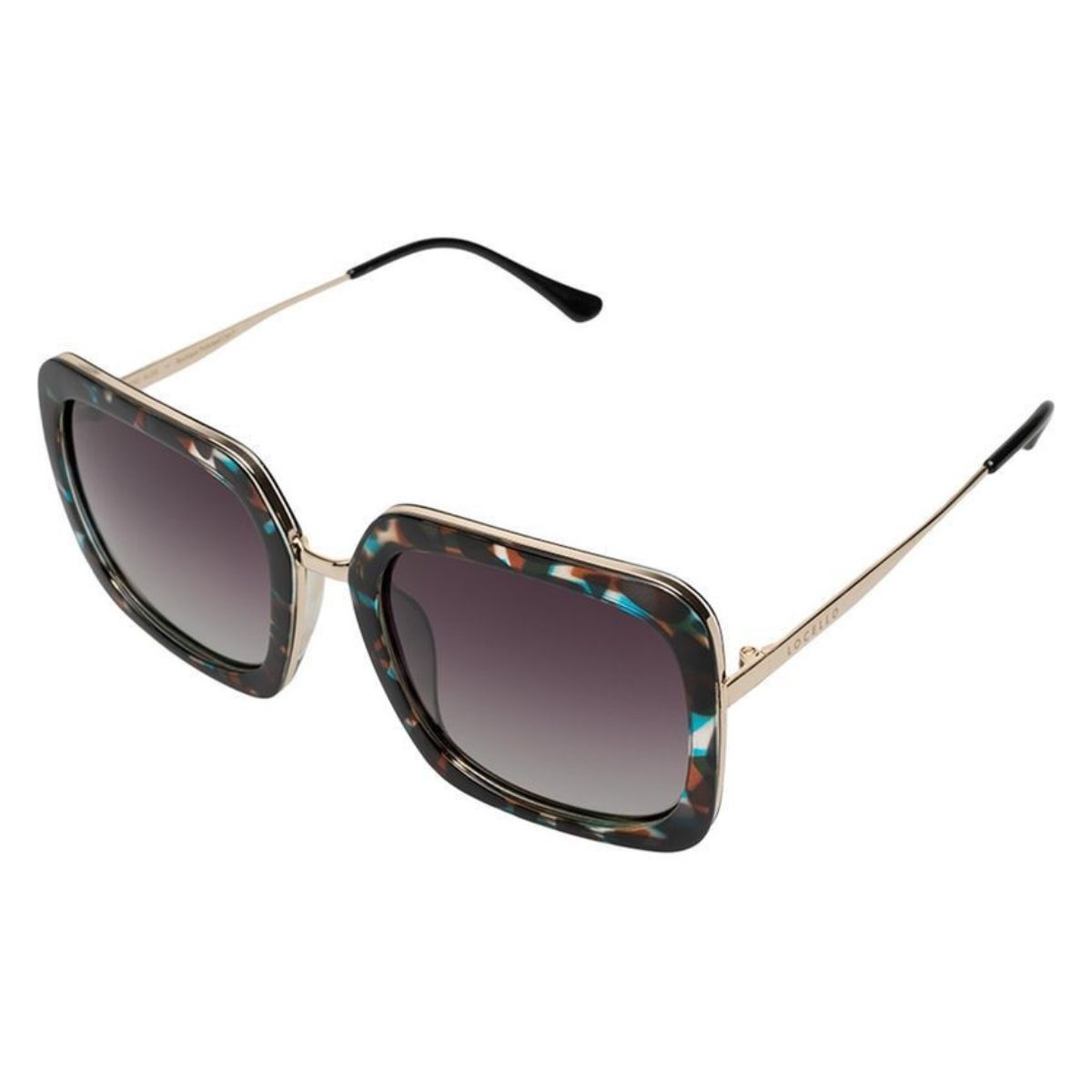 Locello Alex 3893D Multi Tortoiseshell/Smoke Gradient Polarised