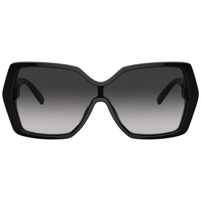Tiffany and Co 4219F Black Womens Shield Fashion Sunglass Culture Front