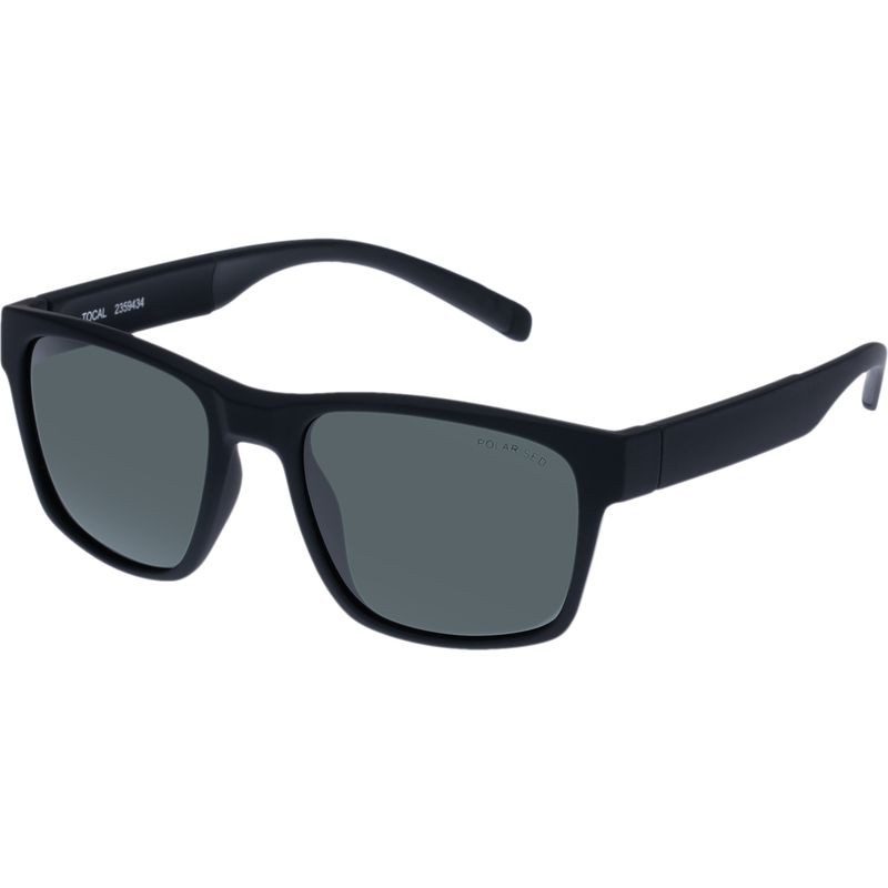 Cancer Council Tocal 2359434 Black Rubber/Green Polarised
