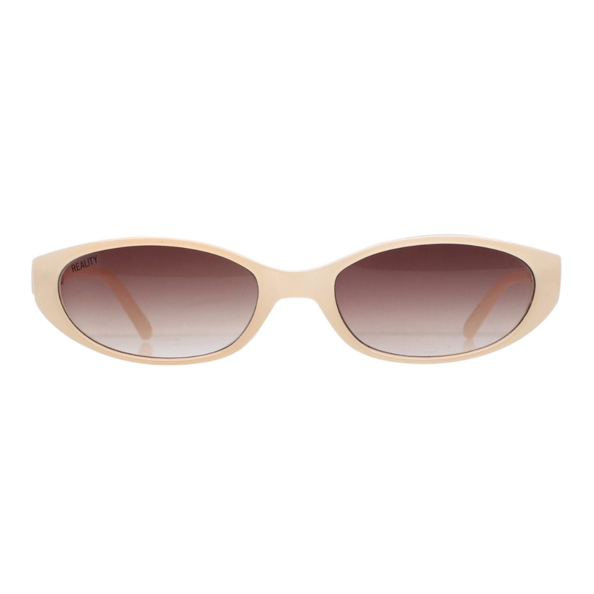 VELVET KITTEN - MILKY BONE reality eyewear australia sunglass culture coomera front