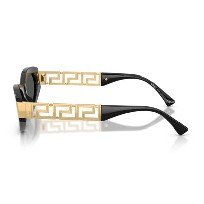 VERSACE 4501 GB1 87 54 sunglass culture coomera greca detail arms legs