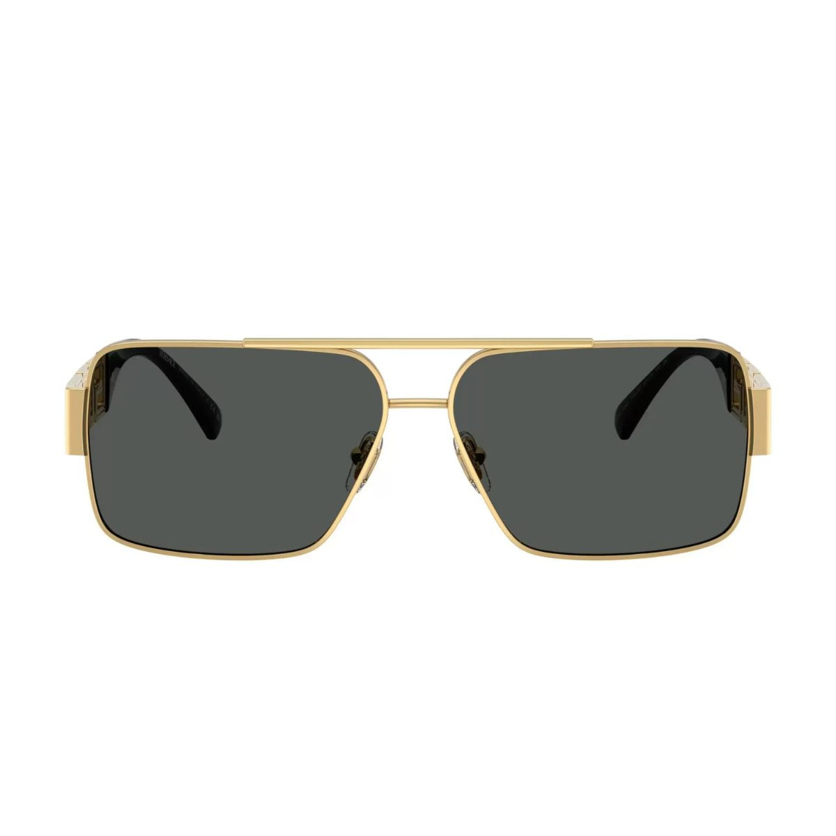 VERSACE VE2290 100287 61 greek key tempels gold metal frame sunglass culture coomera westfield luxury sunnies store online navigator