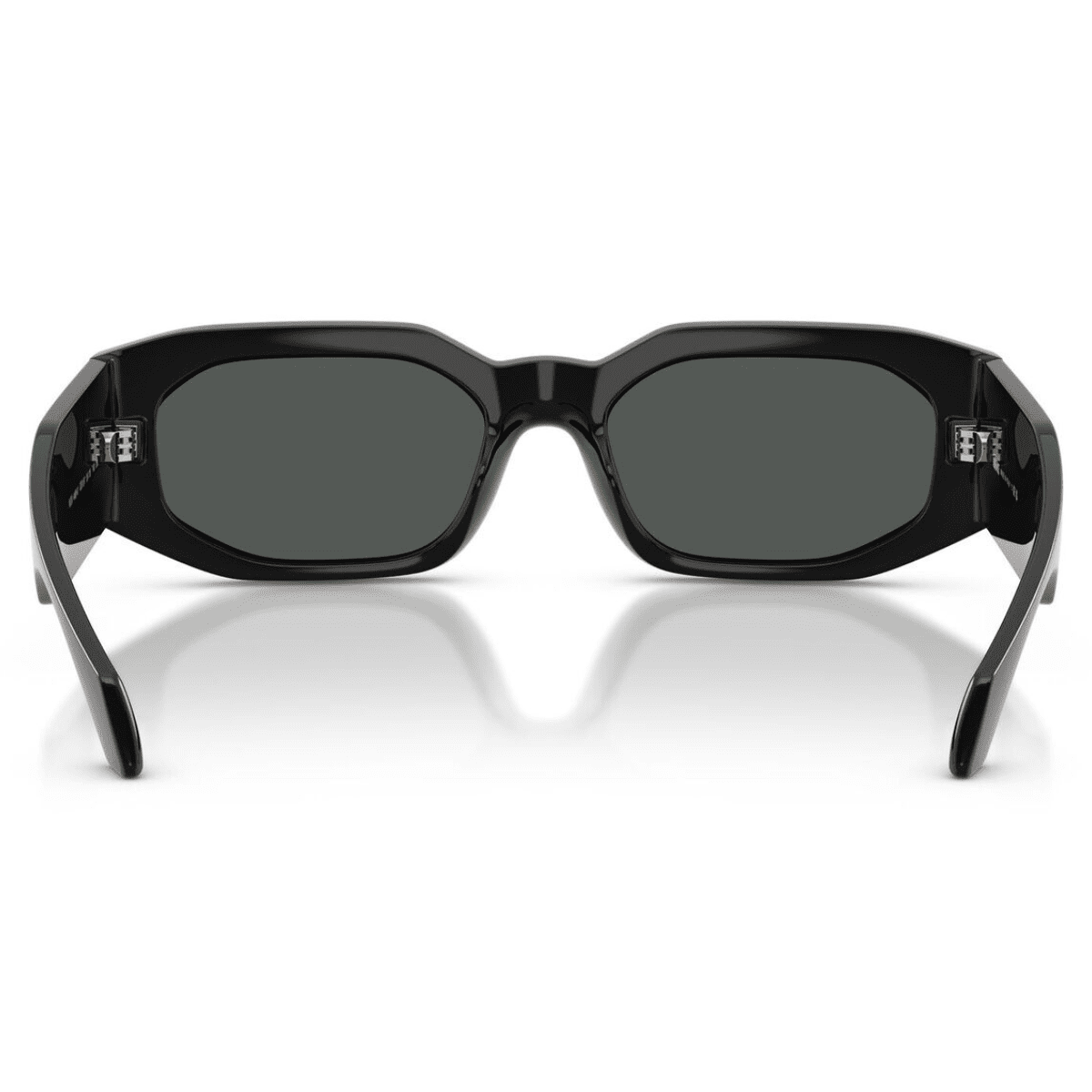 VERSACE VE4489U GB 187 55 BLACK rectangle geometric 17w shape side sleek