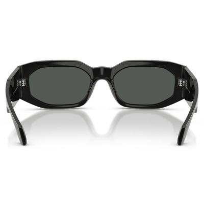 VERSACE VE4489U GB 187 55 BLACK rectangle geometric 17w shape side sleek