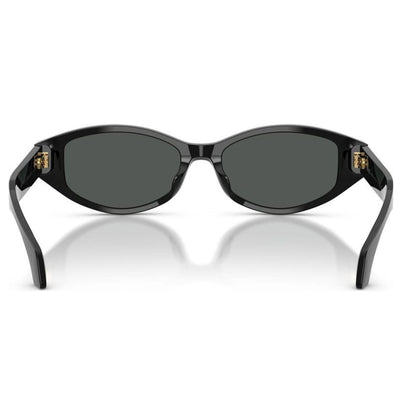 VERSCAE VE4512D GB187 54 sleek black slim cat eye sunglass culture coomera luxury interior