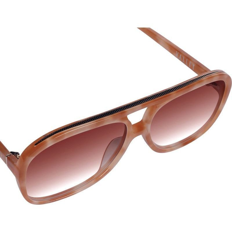 Valley Eyewear Bang Bang S0900 Pastel Tort with Gold Metal/Dark Orange Gradient