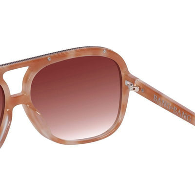 Valley Eyewear Bang Bang S0900 Pastel Tort with Gold Metal/Dark Orange Gradient