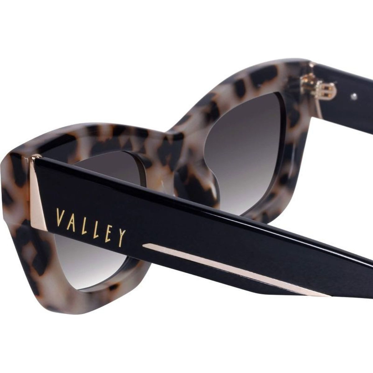 Valley Eyewear Delancey S0934 Cookie Tort with Gold/Black Gradient