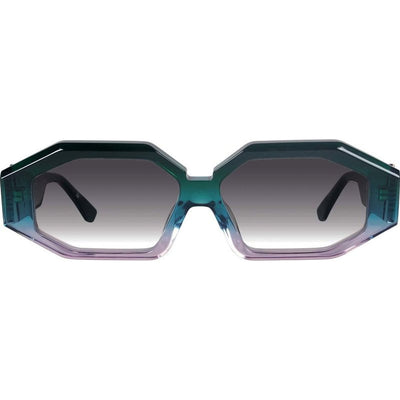Valley Eyewear Genesis S0939 Forest Green Fade to Rose with Gold Metal/Black