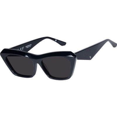 Valley Eyewear Piaf S0887 Gloss Black with Silver Metal/Black