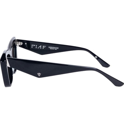 Valley Eyewear Piaf S0887 Gloss Black with Silver Metal/Black