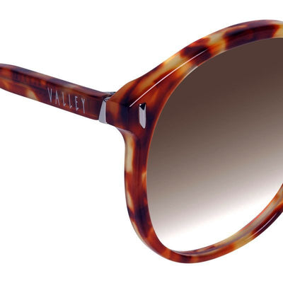 Valley Radius S0801 Maple Tort with Gold Metal/Brown Gradient