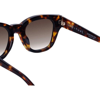 Valley Ritual S0826 Sienna Tort with Gold Metal/Brown Gradient