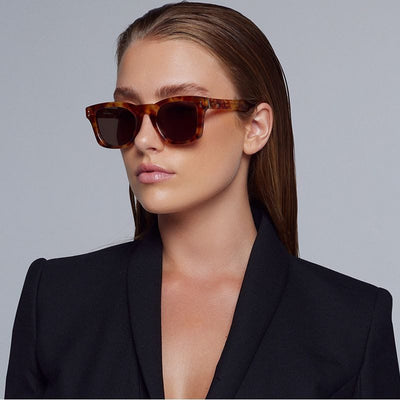 Valley Solomon Maple Tort Gold Trim/Brown Lens