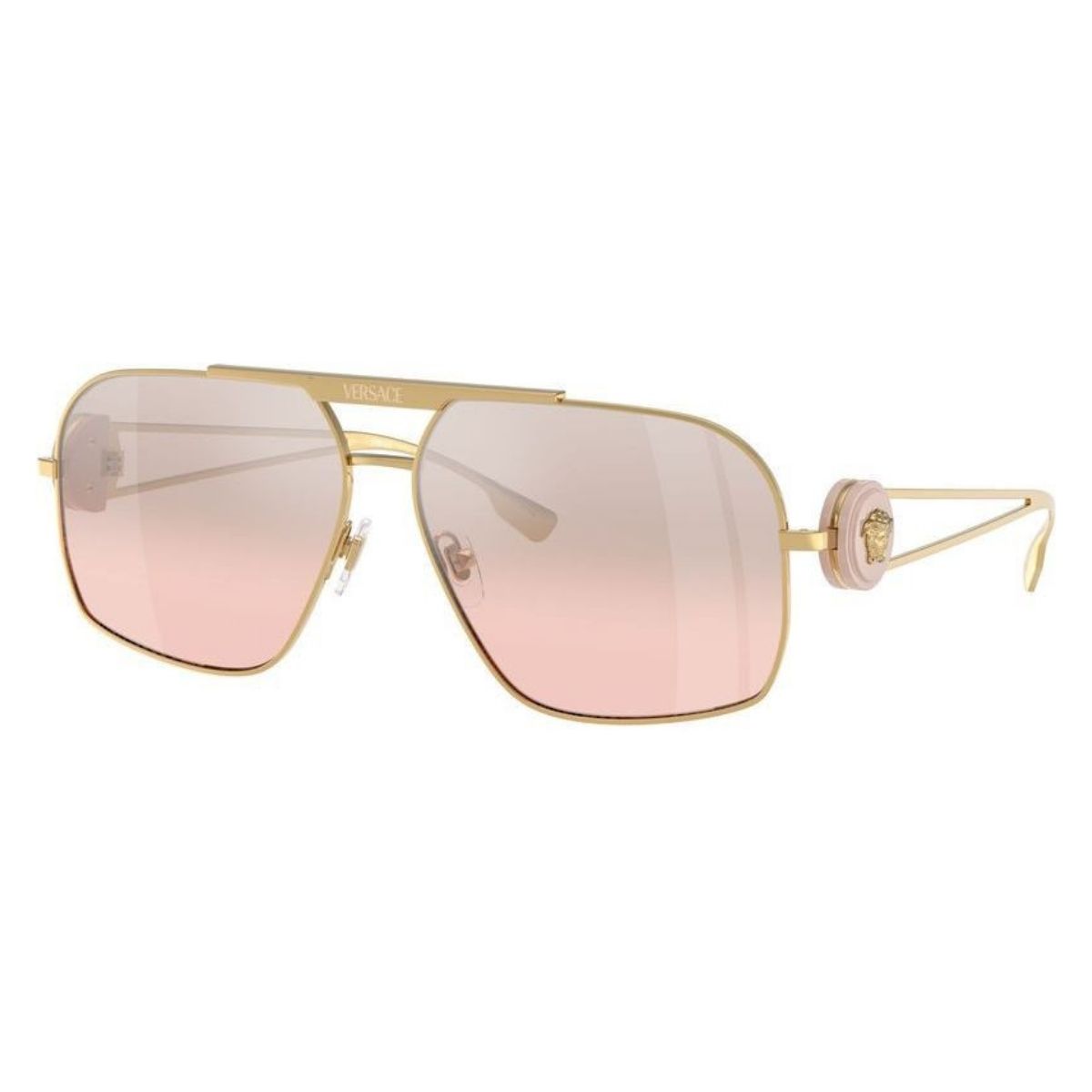 VERSACE VE2269 10027E 62 Gold Rose Gradient Lens