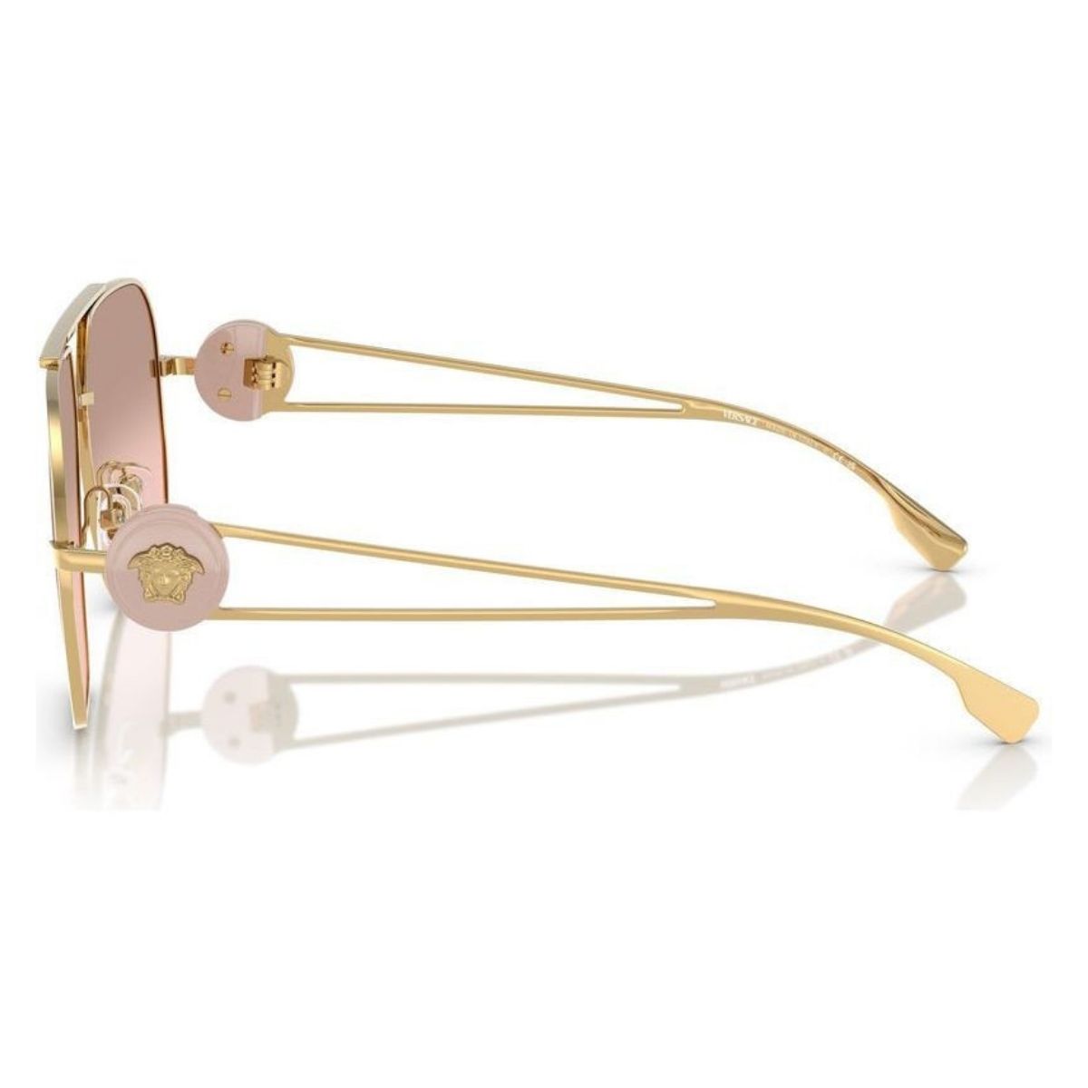 VERSACE VE2269 10027E 62 Gold Rose Gradient Lens